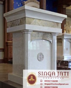 Mimbar-Gereja-Marmer-Mewah