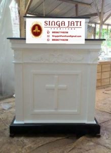 Mimbar-Gereja-Modern-Warna-Putih