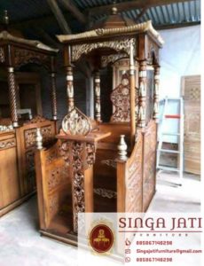 Mimbar-Masjid-Atap-Kubah