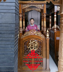 Mimbar-Masjid-Kubah-Jati-Full-Seni-Ukir-Asli-Kab-Jepara-Jawa-Tengah