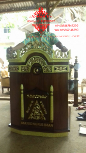 Jual-Mimbar-Podium-Ukiran-Kaligrafi-12