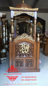 Jual-Mimbar-Masjid-Kubah-Ukiran-Kaligrafil-Allah-12
