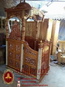 Mimbar-Masjid-Kubah-Marmer-Pintu-Samping