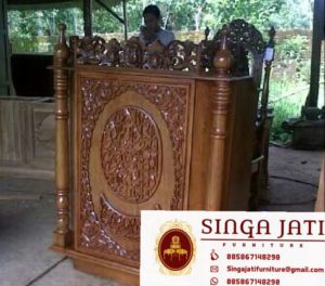 Mimbar-Masjid-Ukiran-Kaligrafi-Murah