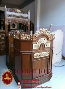 Model-Mimbar-Masjid-Pintu-Samping-Murah