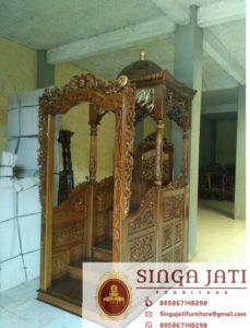 Mimbar-Masjid-Atap-Kubah-Pintu-Depan-Ukiran-02