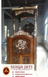 Mimbar-Masjid-dan-Jam-Hias-Masjid - Copy