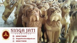 Jual-Patung-Anjing-Bulldog-Duduk-Murah
