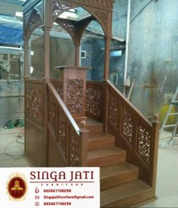 Mimbar-Masjid-Nabawi-Atap-Kubah-Ukiran-Jepara-03