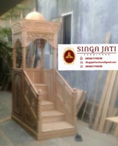 Mimbar-Masjid-Nabawi-Atap-Kubah-Ukiran-Jepara