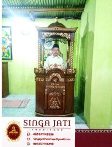 Mimbar-Masjid-Ukir-Kayu-Jati-Murah