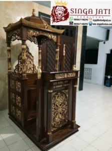 Mimbar-Masjid-Ukir
