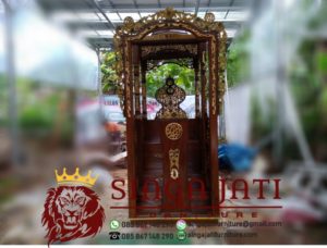 Mimbar-Kaligrafi-Ukir-Jepara-Kubah-Masjid