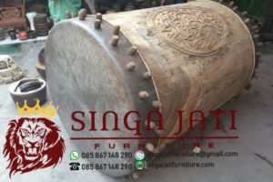 Bedug-Masjid-Kulit-Kerbau-Kayu-Jati