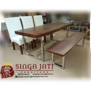 Meja-Makan-Kaki-Stainless