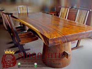 Meja-Makan-Kayu-Trembesi-Utuh-Tebal