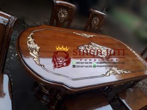 Model-Meja-Makan-Jati