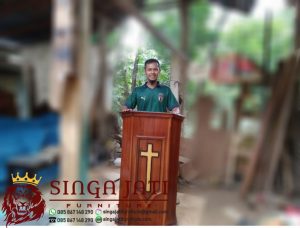 Mimbar-Gereja-Minimalis-Jati