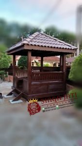 Gazebo-Kayu-Jati-Klasik