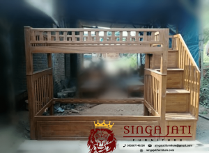 Tempat-Tidur-Tingkat-Jati