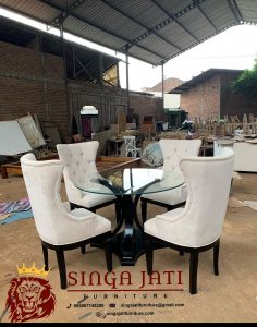 Meja-Makan-Bundar-Kaca-4-Kursi