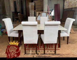 Meja-Makan-Marmer-6-Kursi-Jati