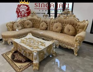 Sofa-Sudut-Kayu-Jati