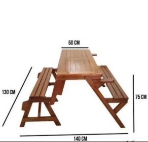 Ukuran-Meja-Cafe-Lipat