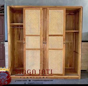 Lemari-Pakaian-pintu-3-Rotan