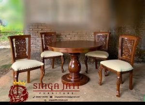 Meja-Makan-Bulat-Klasik