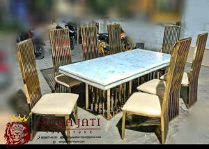 Meja-Makan-Marmer-Mewah-6-Kursi