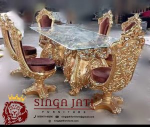 Meja-Makan-Mewah-6-Kursi-Kayu-Jati