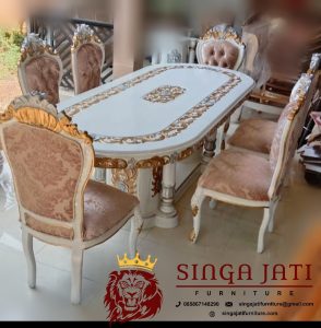 Meja-Makan-Salina-Warna-Putih
