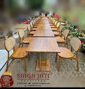 Meja-Makan-Cafe-2-Kursi-Minimalis-Harga-2-Jutaan-Kayu-Jati