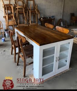 Meja-Makan-Minimalis-4-Kursi-Bahan-Kayu-Jati-Terbaik