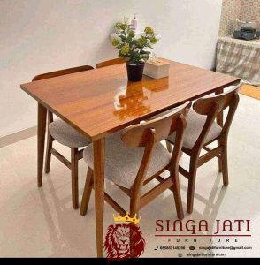 Meja-Makan-Minimalis-4-Kursi-Ropan-Kayu-Jati-Harga-Murah